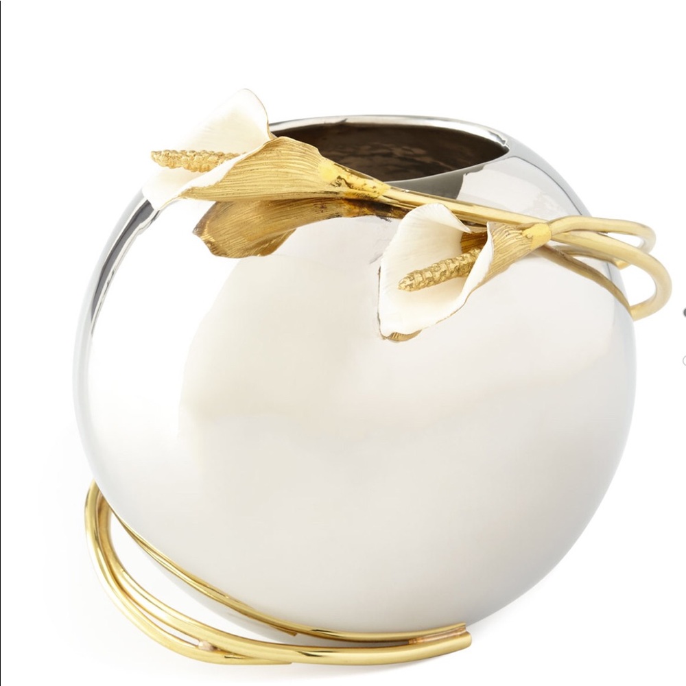 MICHAEL ARAM CALLA LILY ROSE BOWL VASE